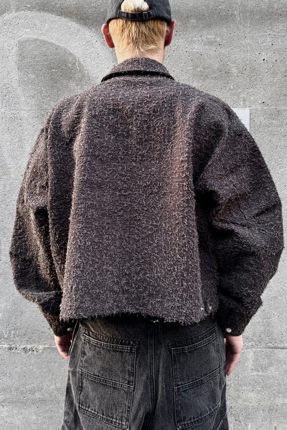 FLYING HAIR WORKER JACKET / CHARCOAL