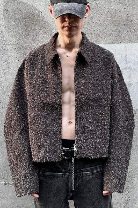 FLYING HAIR WORKER JACKET / CHARCOAL