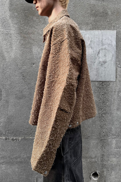 FLYING HAIR WORKER JACKET / SAND